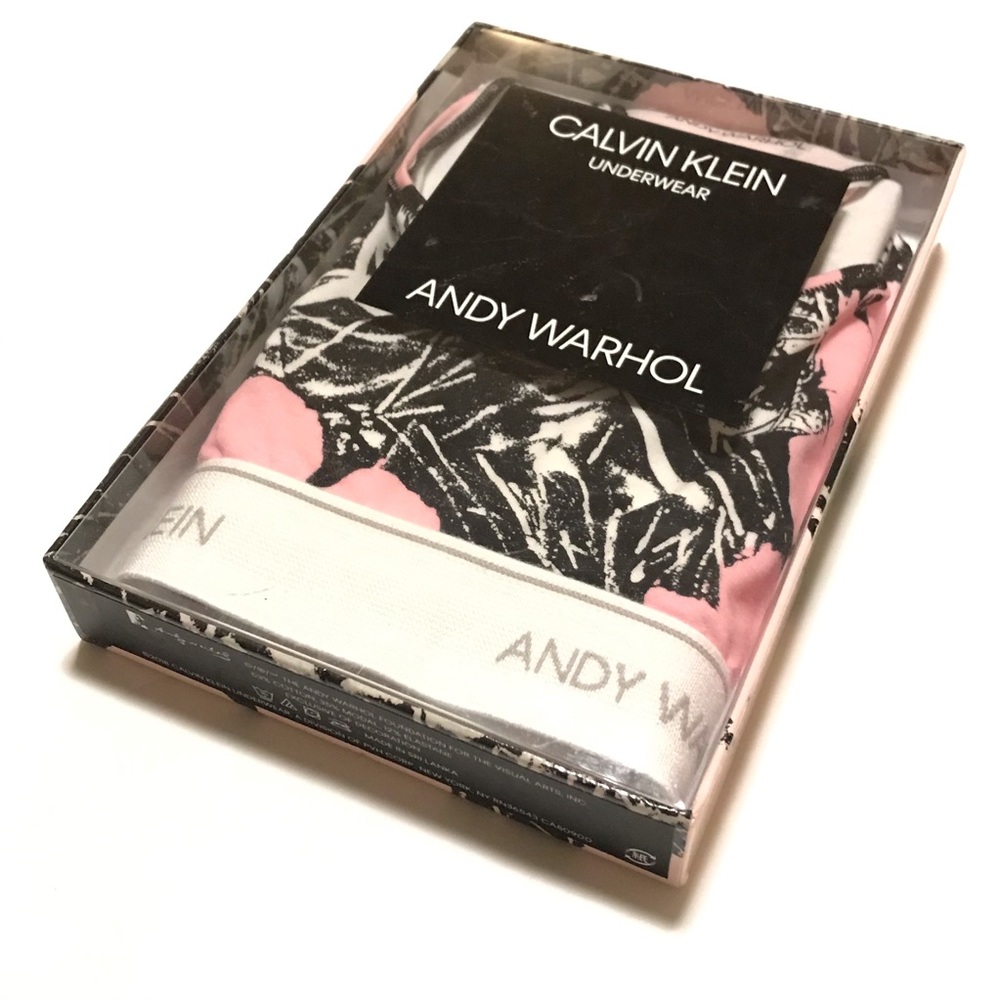Calvin Klein x Andy Warhol Bralette Small New - Picture 2 of 8